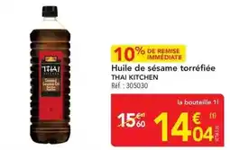 METRO Thai kitchen - huile de sésame torréfiée thai offre
