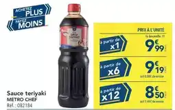 METRO Metro - sauce teriyaki offre