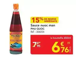 METRO Sauce nuoc man offre