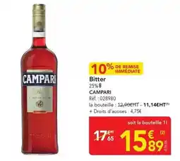 METRO Campari - bitter offre