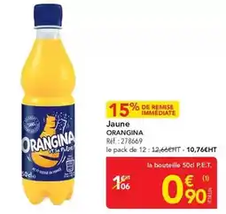 METRO Orangina - jaune offre