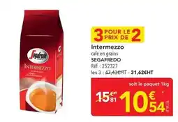 METRO Segafredo - intermezzo offre