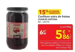 METRO Confiture extra de fraises offre