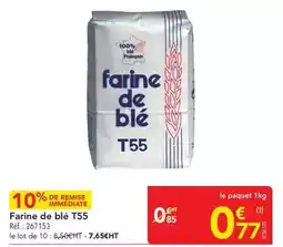 METRO Farine de blé t55 offre