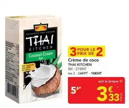 METRO Thai kitchen - crème de coco offre