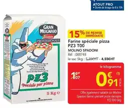 METRO Molino spadoni - farine spéciale pizza pz3 too offre