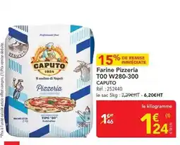 METRO Caputo - farine pizzeria too w280-300 offre