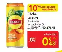 METRO Lipton - pêche offre