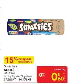 METRO Nestlé - smarties offre