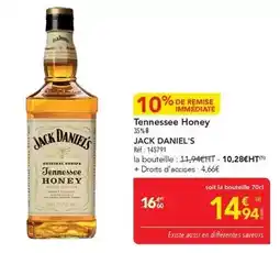 METRO Jack daniel's - tennessee honey offre