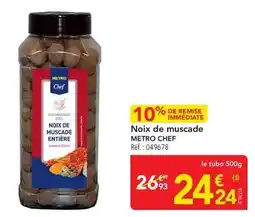 METRO Metro - noix de muscade offre