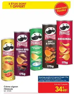 METRO Pringles - crème oignon offre