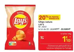 METRO Lay's - chips nature offre