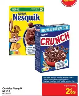 METRO Nestlé - céréales nesquik offre