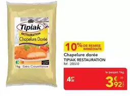 METRO Tipiak - chapelure dorée offre