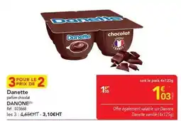 METRO Danone - danette offre