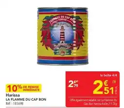 METRO Cap - harissa offre