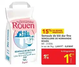 METRO Semoule de blé dur fine offre