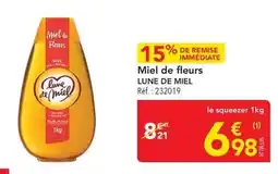 METRO Lune de miel - miel de fleurs offre