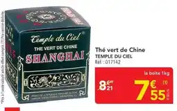 METRO The vert de chine offre