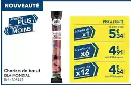 METRO Isla mondial - chorizo de boeuf offre