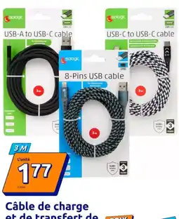 Action Sony - cable de charge offre