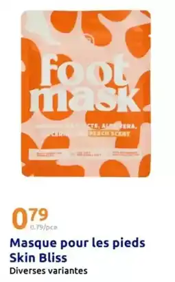 Action Skin bliss - masque pour les pieds offre
