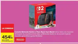 Carrefour Console Nintendo Switch 2 Pack Mario Kart World offre