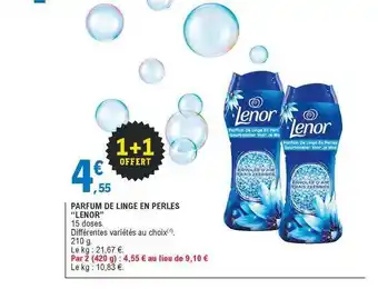 E.Leclerc Parfum De Linge En Perles offre