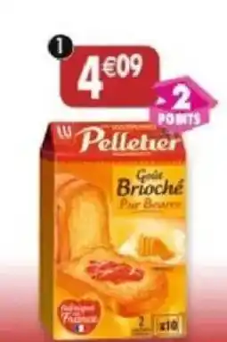 Maximo 20 biscottes briochées pelletier offre