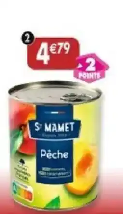 Maximo 4/4 pêches pavies au sirop offre