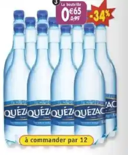 Maximo Lot de 2 packs de 6 bouteilles de quézac offre