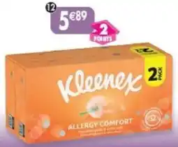 Maximo Lot de 2 boîtes de 56 mouchoirs allergie confort kleenex offre