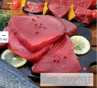 Cora x Carrefour Longe de thon albacore frais offre