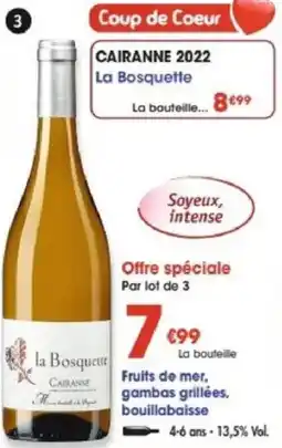 Maximo Cairanne 2022 la bosquette offre