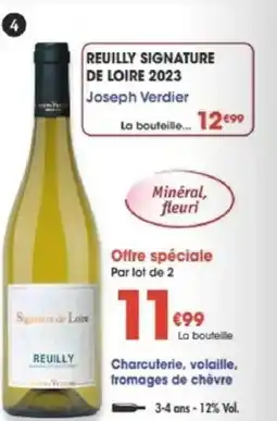 Maximo Reuilly signature de loire 2023 joseph verdier offre