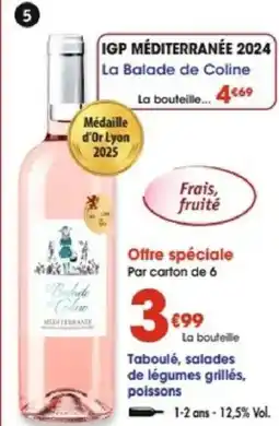 Maximo Igp méditerranée 2024 la balade de coline offre