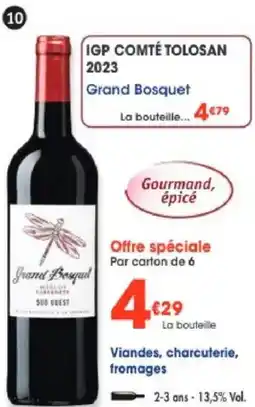 Maximo Igp comté tolosan 2023 grand bosquet offre