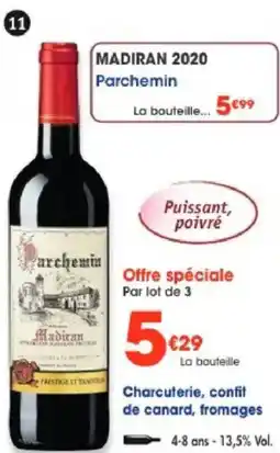 Maximo Madiran 2020 parchemin offre