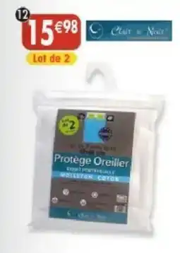 Maximo Lot de 2 protège oreillers offre