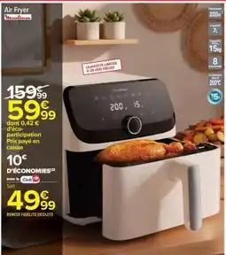 Carrefour Air Fryer Moulinex offre