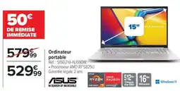 Carrefour Ordinateur portable ASUS offre