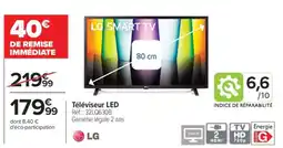 Carrefour Téléviseur LED offre