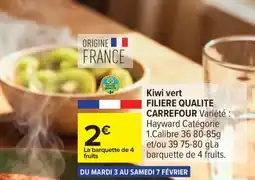 Carrefour Kiwi Vert offre