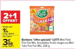 Carrefour Bonbons Offre spéciale LUTTI offre
