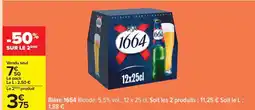 Carrefour Bière '1664' offre