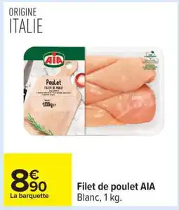 Carrefour Filet de poulet AIA offre