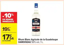 Carrefour RHUM BLANC AGRICOLE DE LA GUADELOUPE DAMOISEAU offre