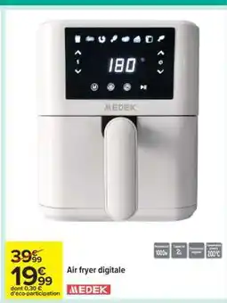 Carrefour Air fryer digitale offre