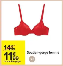 Carrefour Soutien-gorge femme offre